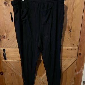 Black Relaxed Fit Pants
